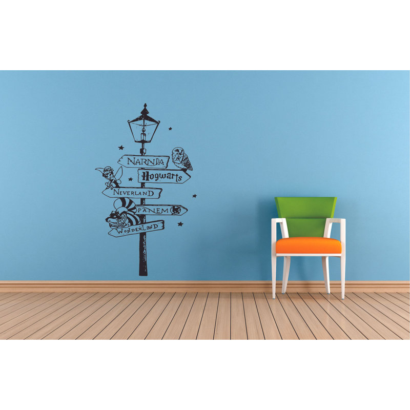 Design With Vinyl Panem Narnia Hogwarts Cartoon Character Cartoons Wall ...